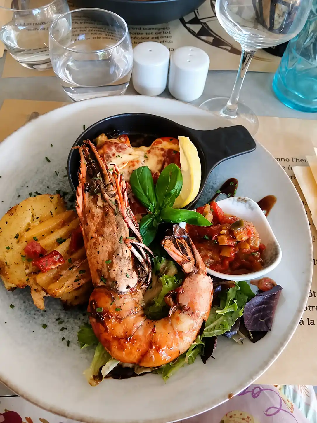 fruits de mer à l'isle sur la sorgue