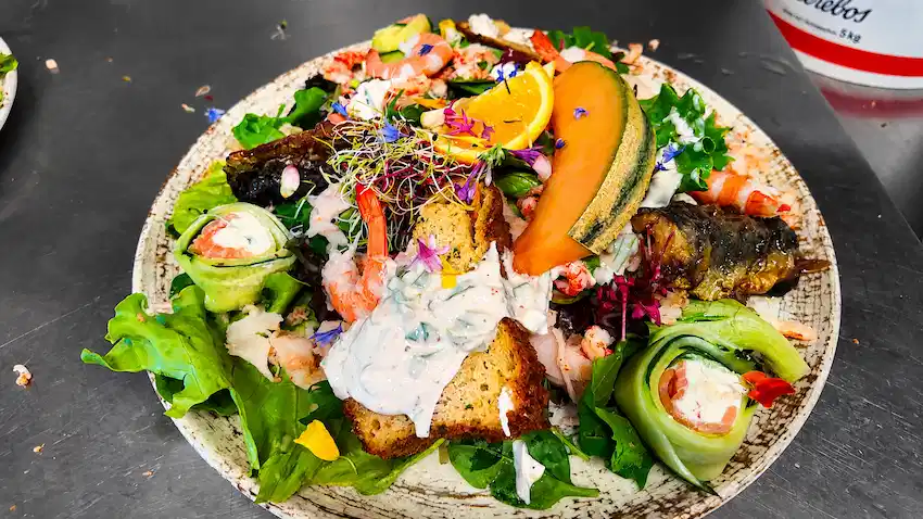Salade à l'isle sur la sorgue