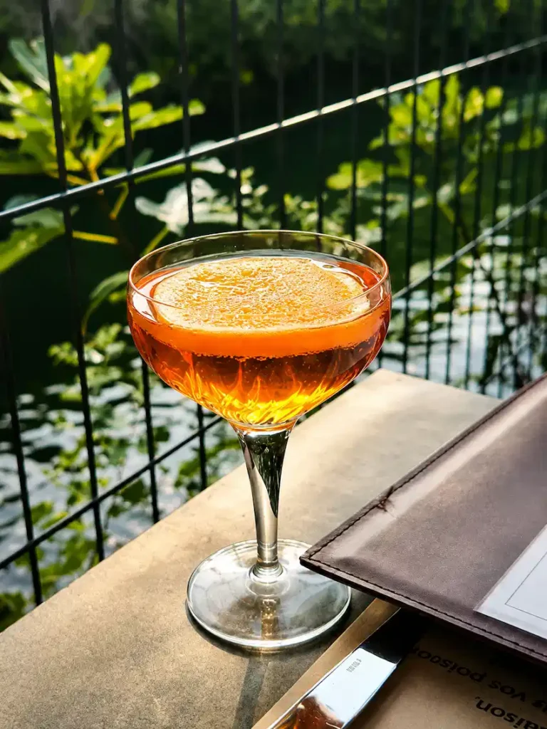 sprtiz cocktail à l'isle sur la sorgue