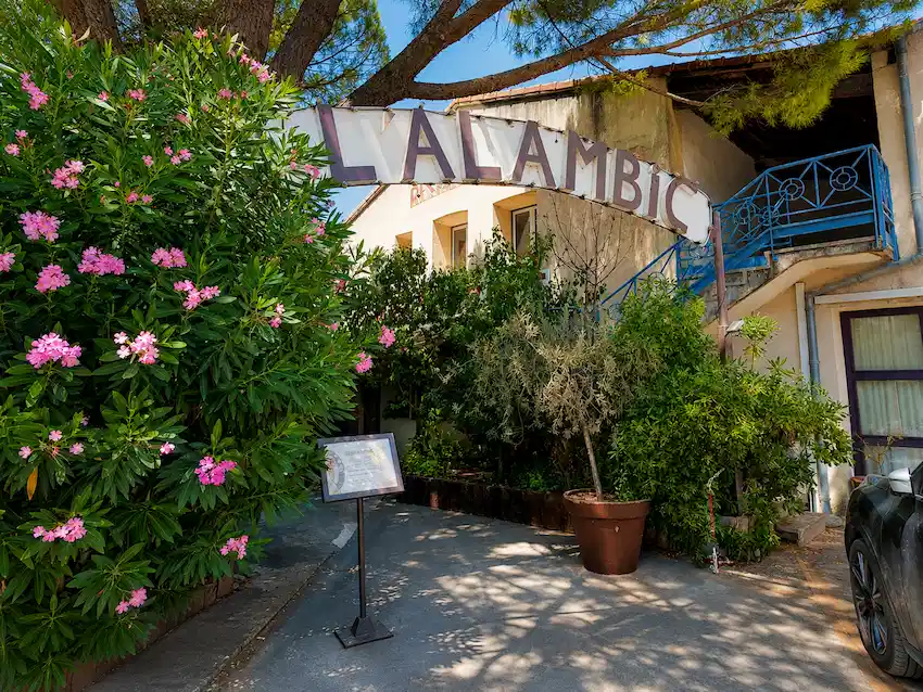 Restaurant Alambic à l'isle sur la sorgue Vaucluse